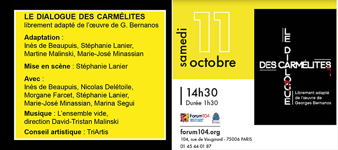 image <i>Le Dialogue des Carmélites</i>